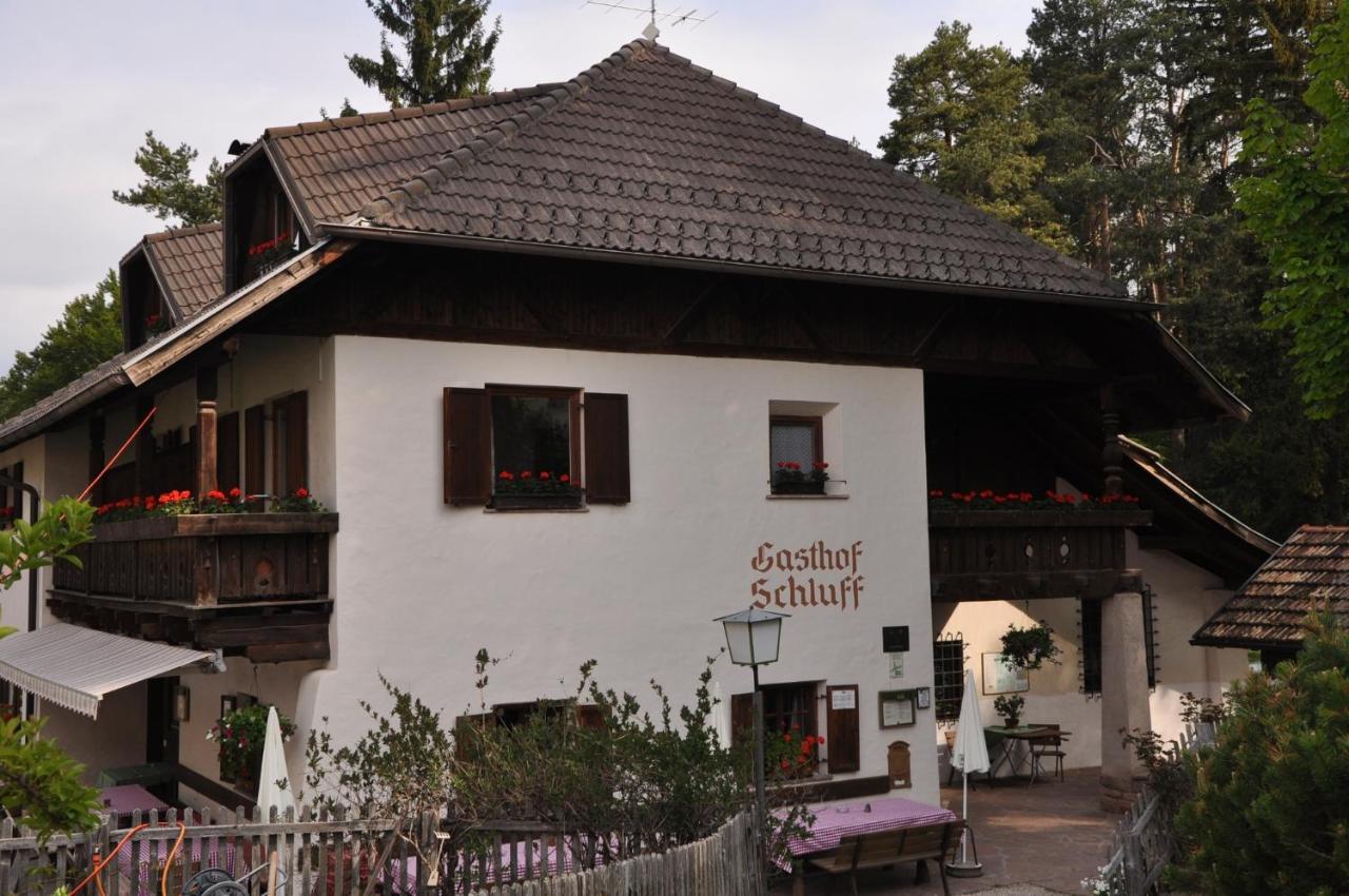 Gasthof Schluff Soprabolzano Exterior foto